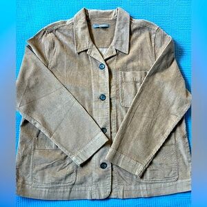Garnet Hill corduroy shirt jacket